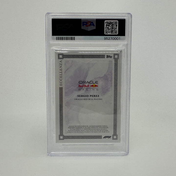 PSA 10 - 17/25 Sergio Perez - Purple - 2023 Eccellenza