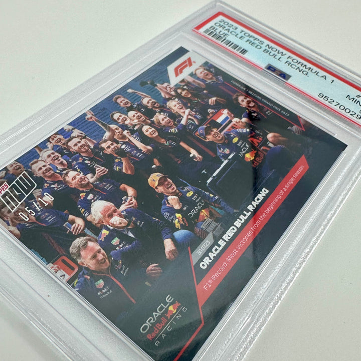 PSA 9 - 05/10 - Max Verstappen #37 - Blue