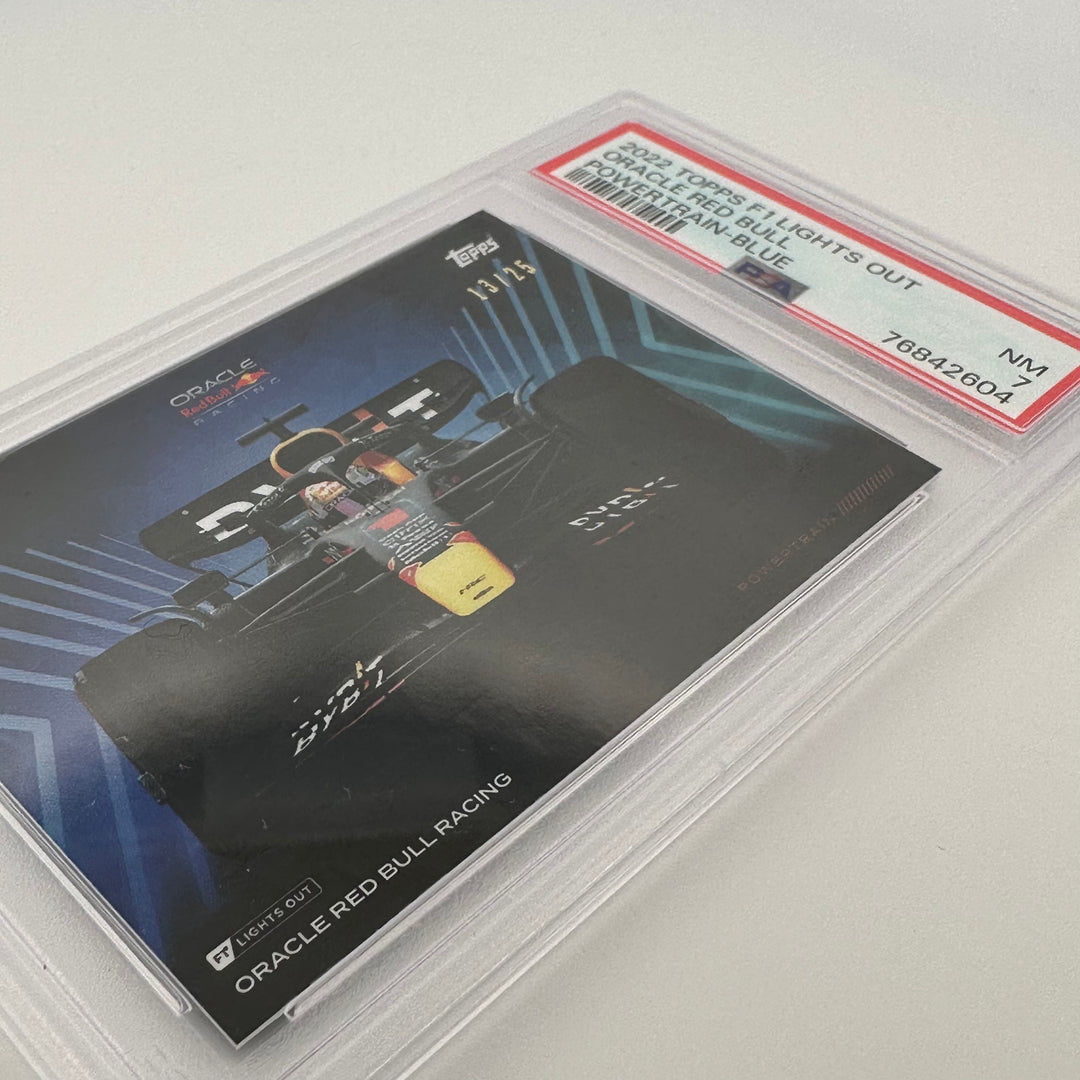 PSA 7 - 13/25 - ORACLE RED BULL RACING  - POWERTRAIN - BLUE