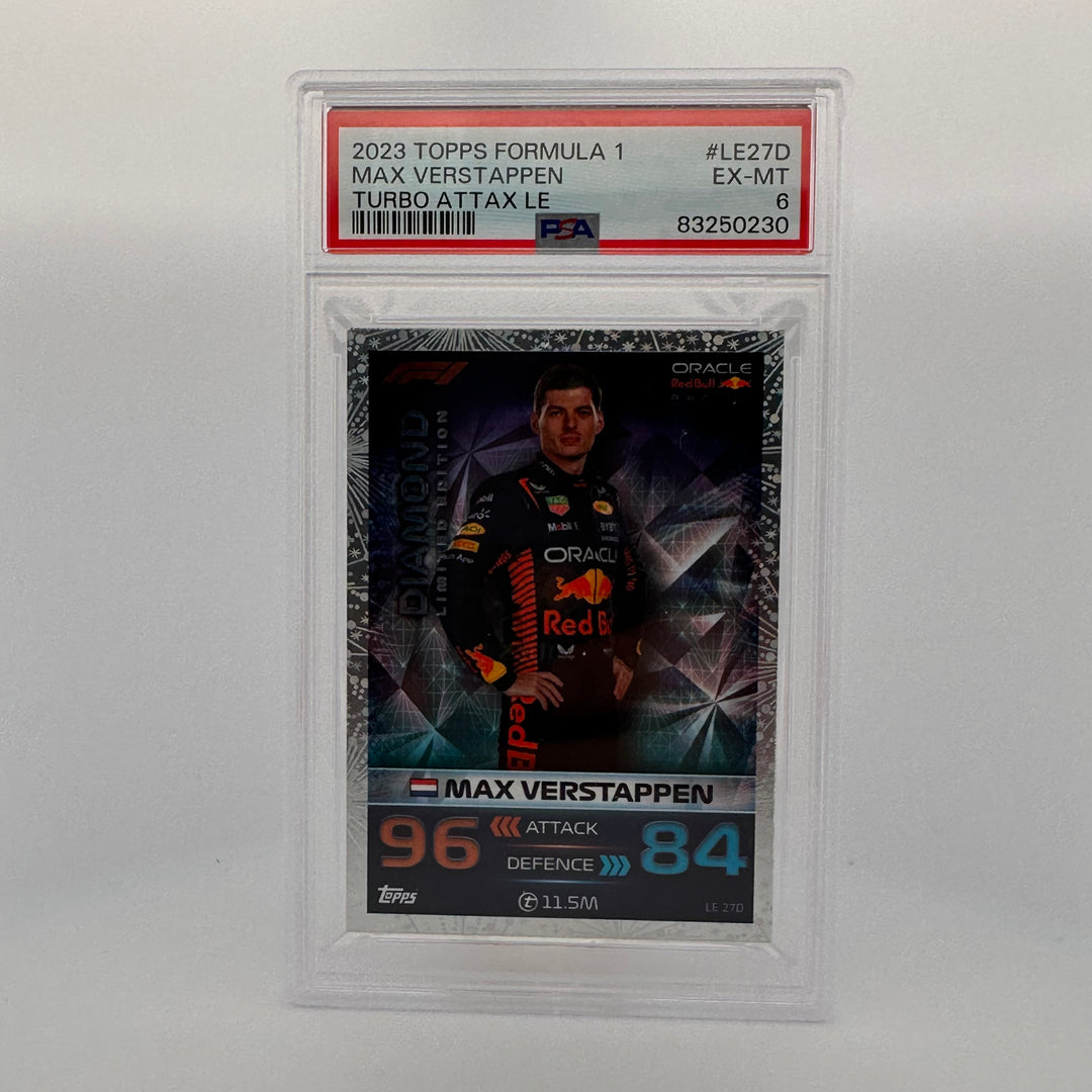 PSA 6 - Max Verstappen #LE27D - Diamond - Limited Edition GP Exclusive