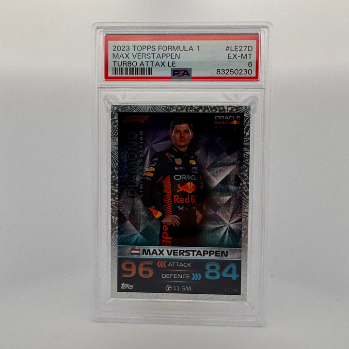 PSA 6 - Max Verstappen #LE27D - Diamond - Limited Edition GP Exclusive