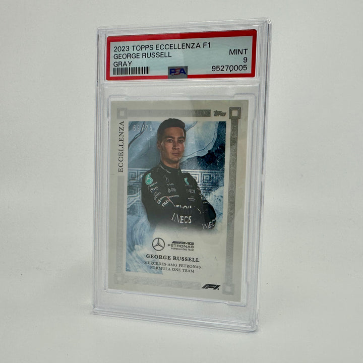 PSA 9 - 69/75 - George Russell - Gray - 2023 Eccellenza