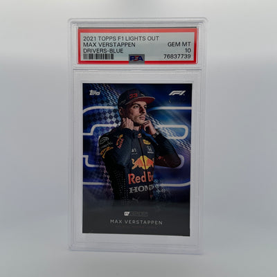 PSA 10 - 41/99 - MAX VERSTAPPEN - DRIVERS - BLUE