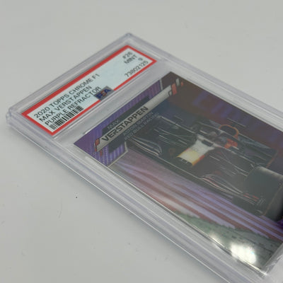 PSA 9 - 347/399 MAX VERSTAPPEN #26 - Purple Refractor