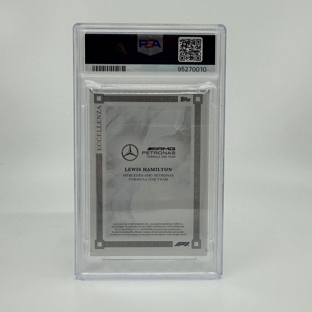 PSA 9 - 74/75 Lewis Hamilton - Gray - 2023 Eccellenza