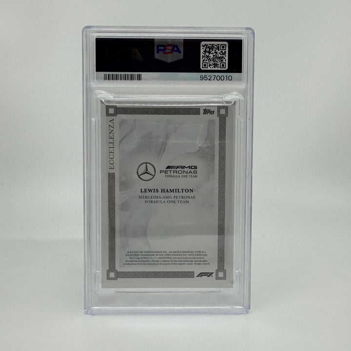 PSA 9 - 74/75 Lewis Hamilton - Gray - 2023 Eccellenza