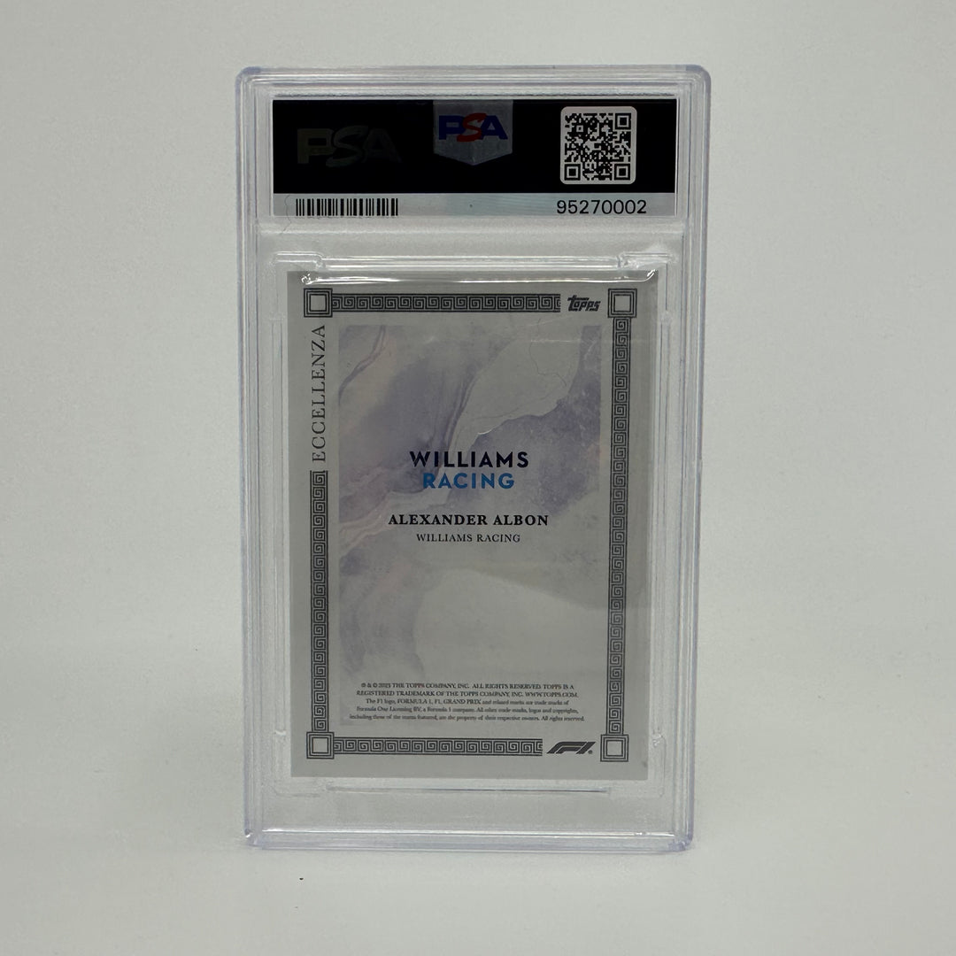 PSA 10 - 23/25 Alexander Albon - Purple - 2023 Eccellenza