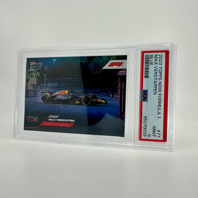 PSA 9 - 09/10 - Max Verstappen #71 - Blue