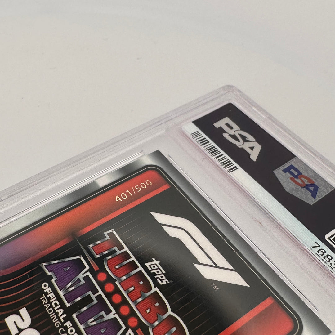 PSA 10 - 401/500 - MAX VERSTAPPEN #299 - MIRROR GREEN