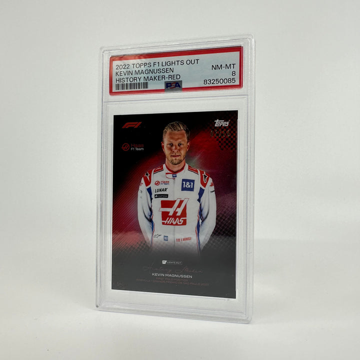 PSA 8 - 07/10 - Kevin Magnussen - History Maker - Red