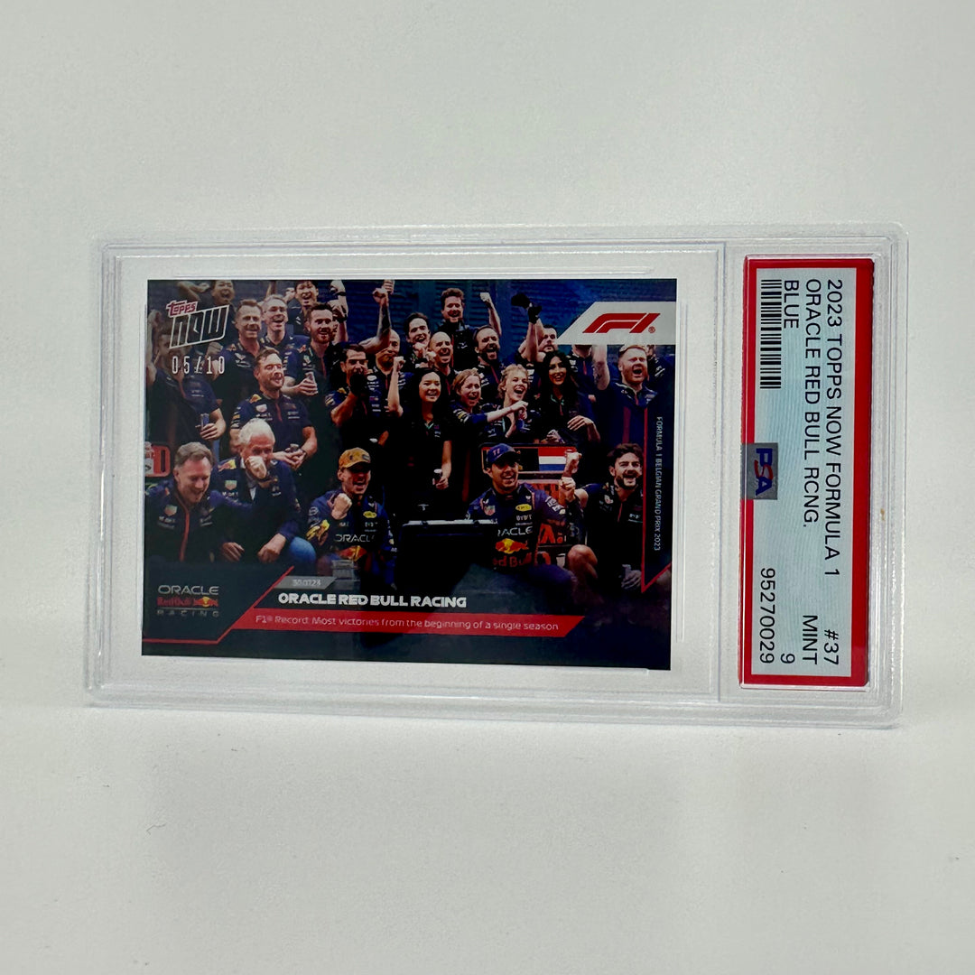 PSA 9 - 05/10 - Max Verstappen #37 - Blue