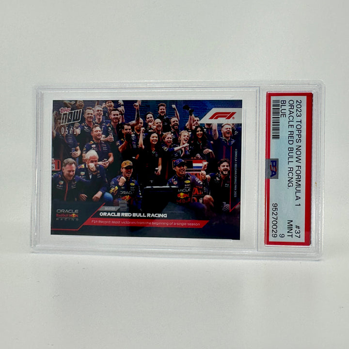 PSA 9 - 05/10 - Max Verstappen #37 - Blue