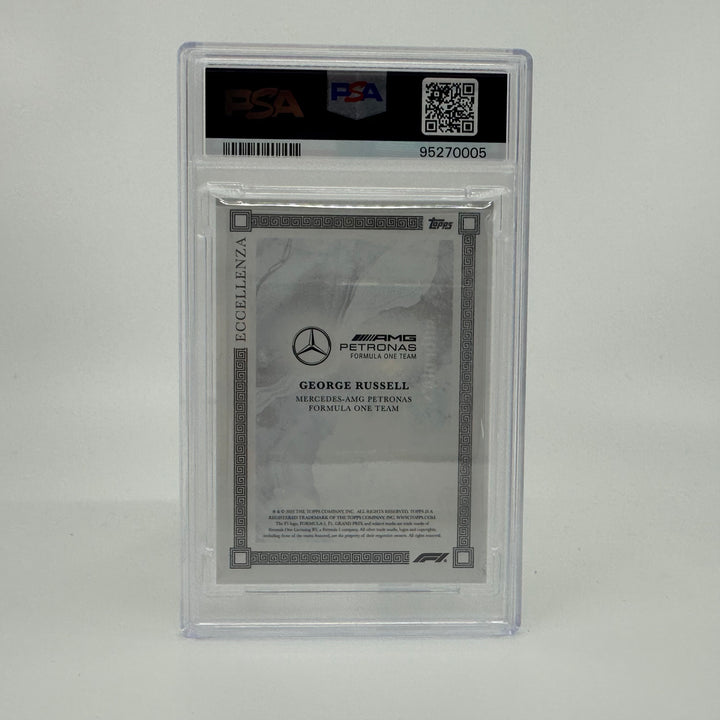 PSA 9 - 69/75 - George Russell - Gray - 2023 Eccellenza