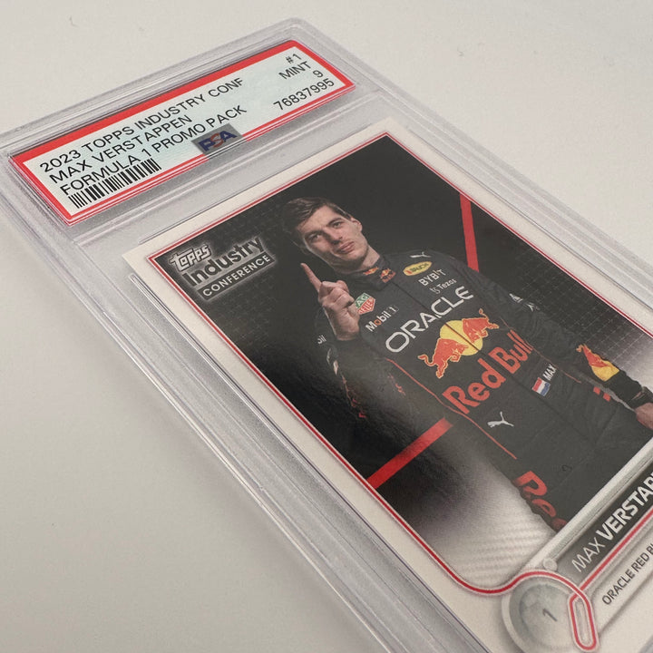 PSA 9 - MAX VERSTAPPEN #1 - INDUSTRY CONFERENCE - PROMO PACK