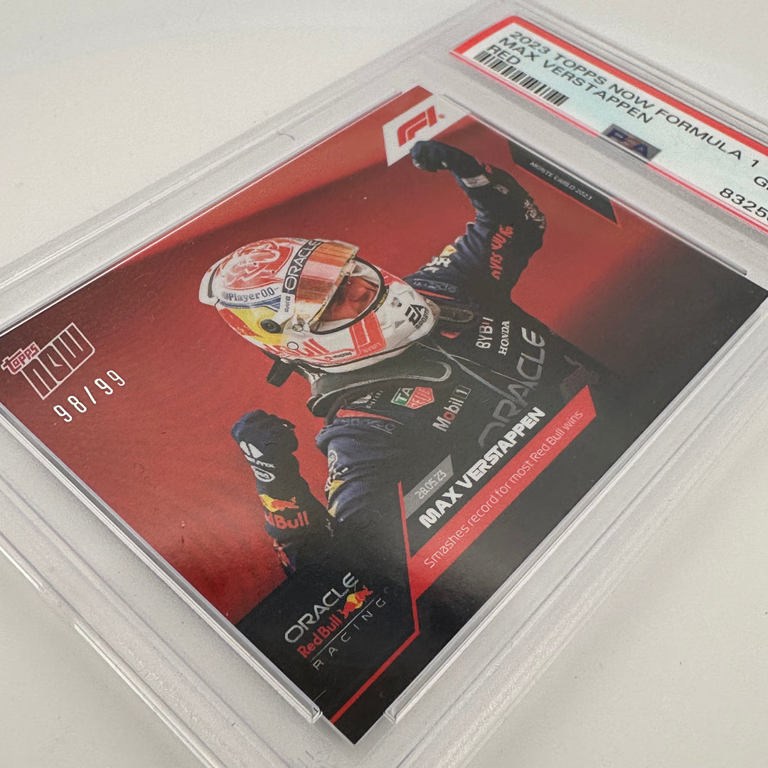 PSA 10 - 98/99 - Max Verstappen #15 - Red