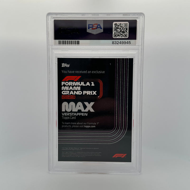 PSA 10 - Max Verstappen #1 - 2023 Miami Grand Prix