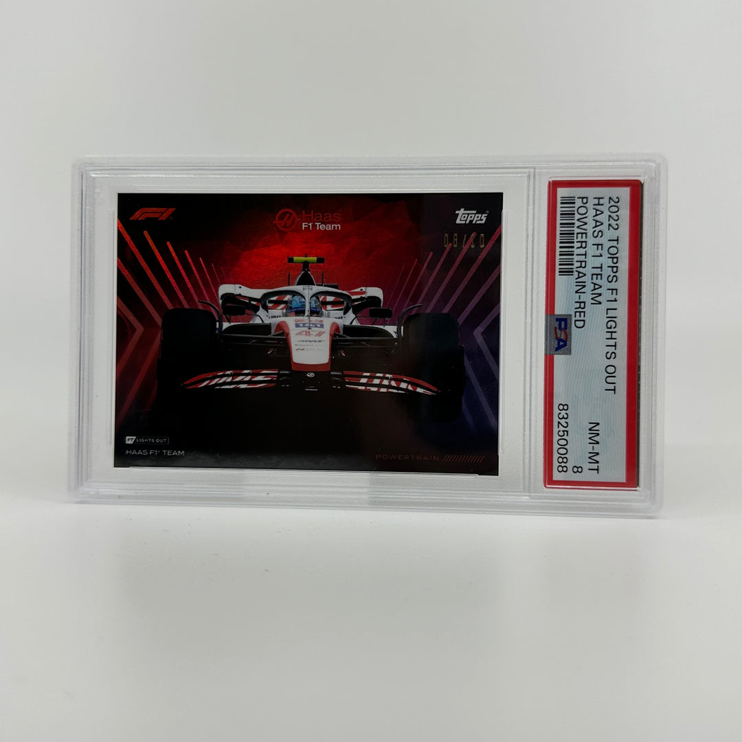 PSA 8 - 08/10 - Haas F1 Team - Powertrain - Red