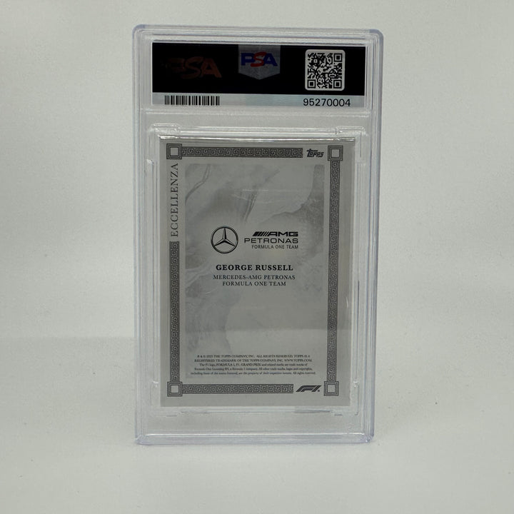 PSA 8 - 23/75 - George Russell - Gray - 2023 Eccellenza