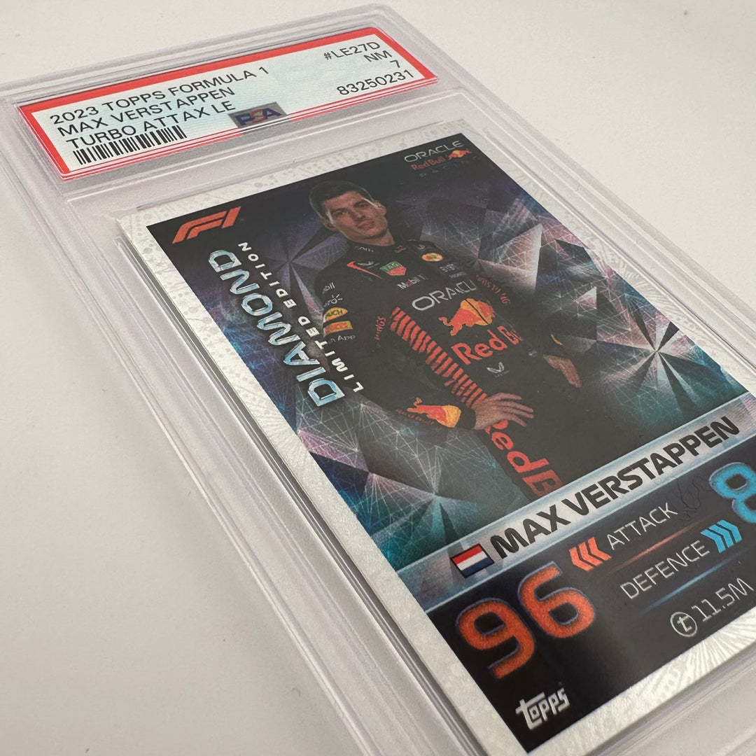 PSA 7 - Max Verstappen #LE27D - Diamond - Limited Edition