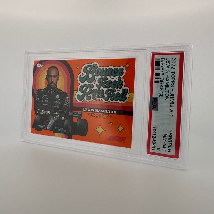PSA 8 - 19/25 - Lewis Hamilton #BRRRLH - Orange