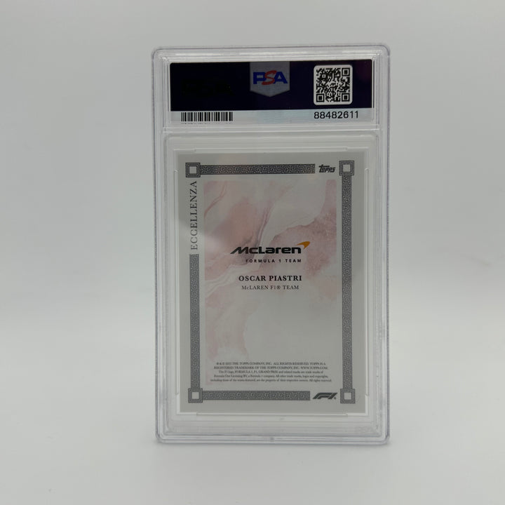 PSA9 - 06/10 Red - Oscar Piastri - 2023 Eccellenza Driver - Rookie Card