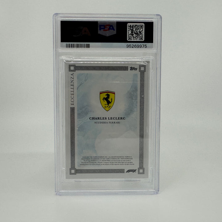 PSA 9 - 23/49 - Charles Leclerc - Blue - 2023 Eccellenza