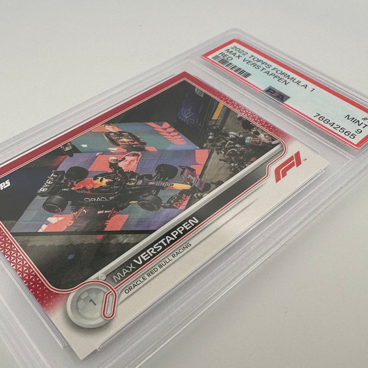 PSA 9 - 4/5 - MAX VERSTAPPEN #3 - RED