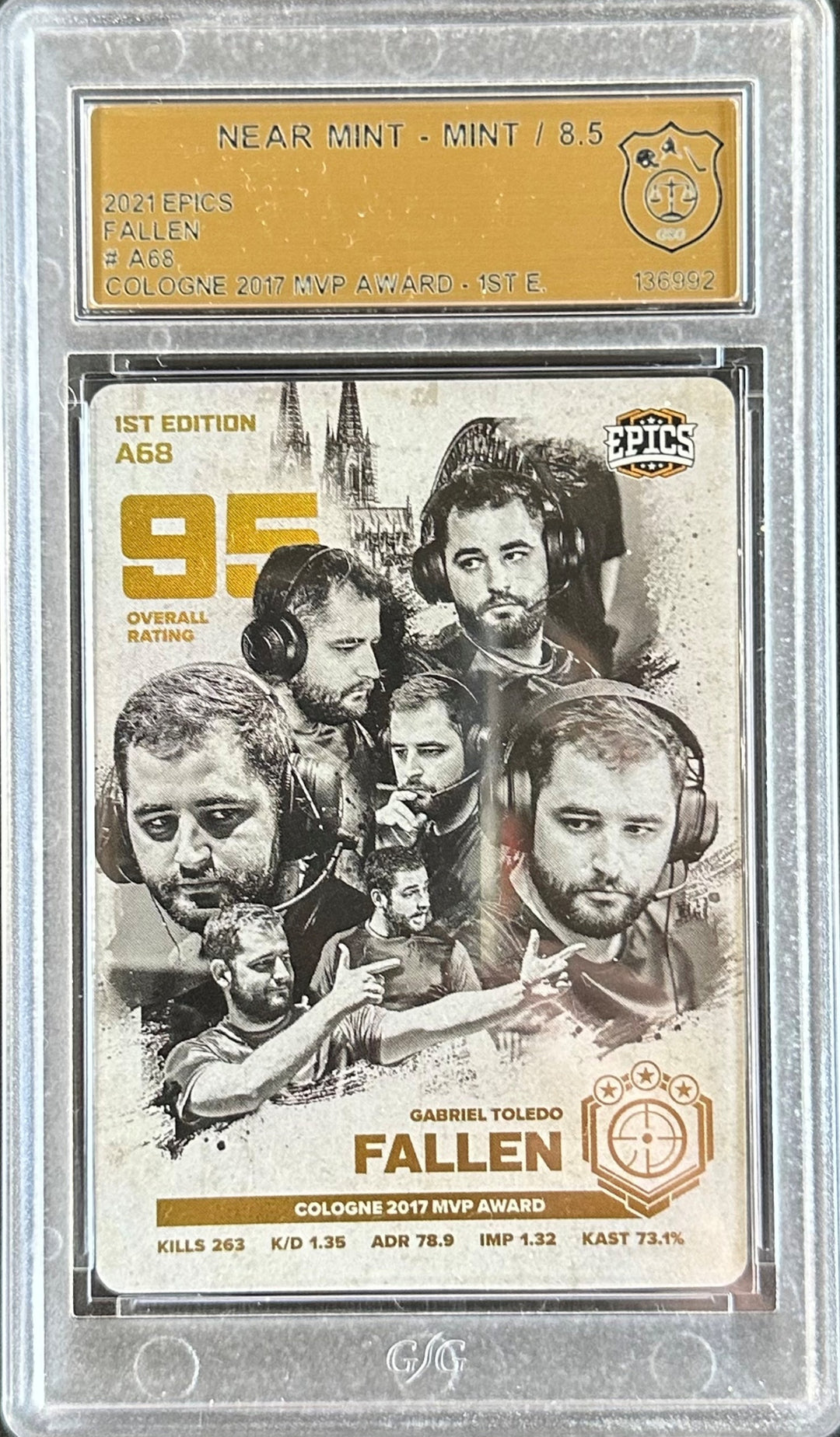 GSG  8.5 - Fallen #A68 - 1st Edition - 2021 Epics Cologne MVPs