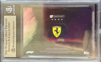 BGS 8.5 - /5 - Charles Leclerc - Rainbow - 2022 Topps Lights Out F1