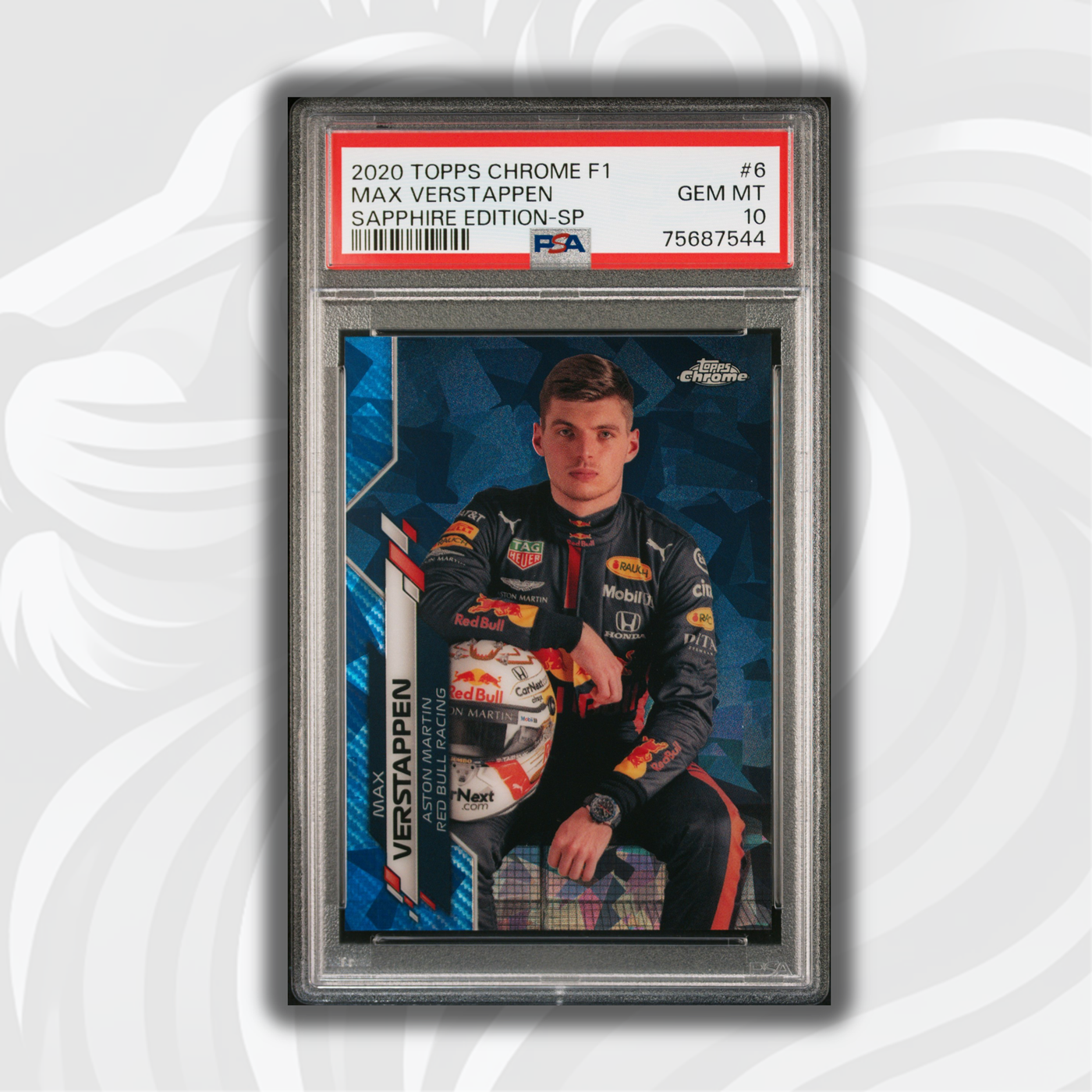 PSA 10 - Max Verstappen #6 - SP - Sapphire Edition - Image Variation