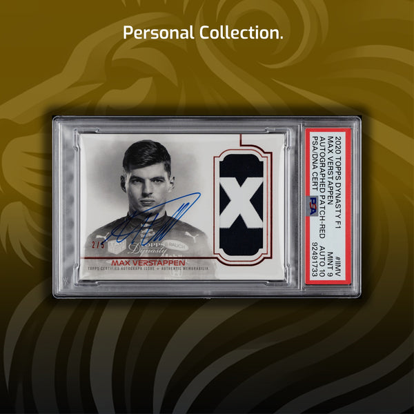 2/5 - Max Verstappen #DAP-IIMV - 2020 Dynasty - Name Patch