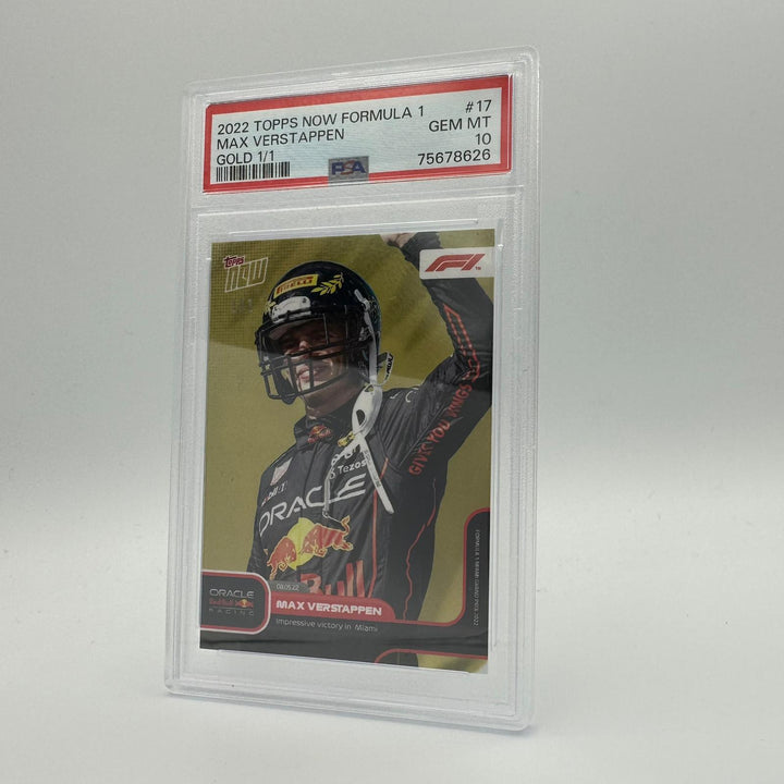 PSA 10 - 1/1 Max Verstappen - Impressive victory in Miami #17 - Gold