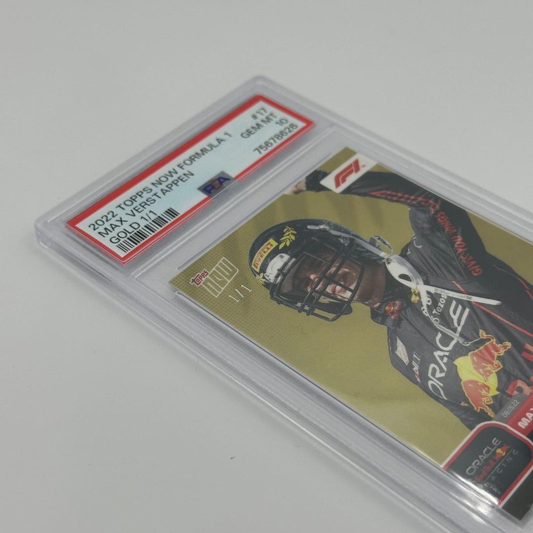 PSA 10 - 1/1 Max Verstappen - Impressive victory in Miami #17 - Gold