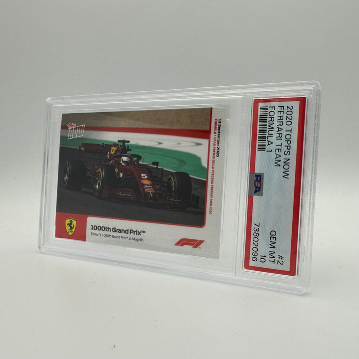 PSA 10 - 1000th Grand Prix Ferrari #2