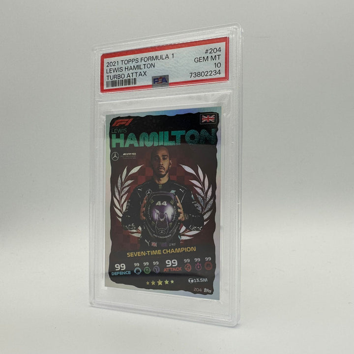 PSA 10 - Lewis Hamilton #204 - POP 10