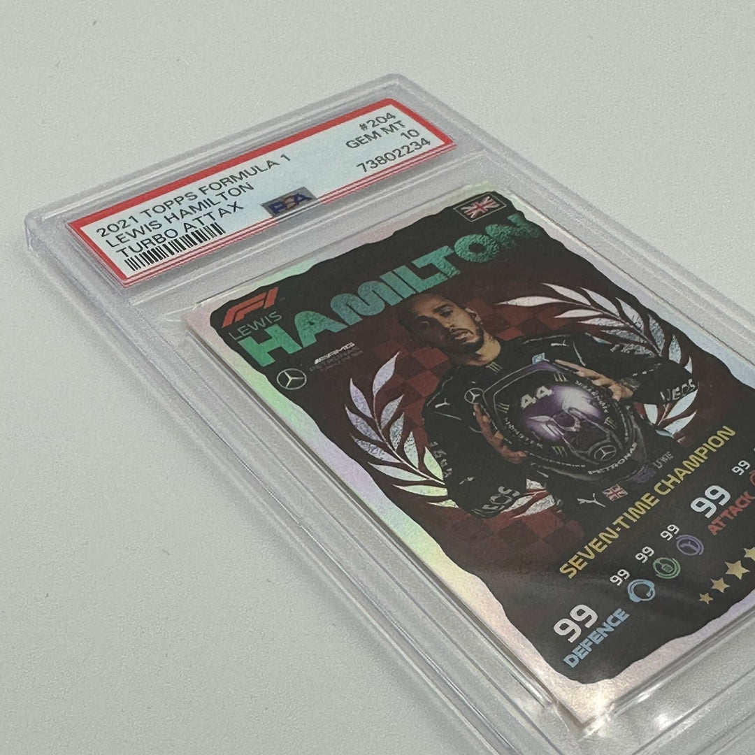 PSA 10 - Lewis Hamilton #204 - POP 10