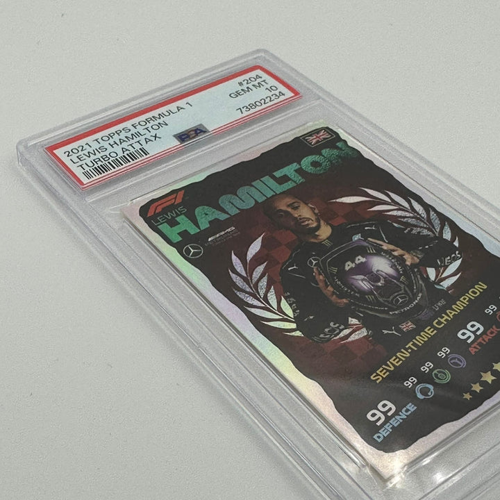 PSA 10 - Lewis Hamilton #204 - POP 10