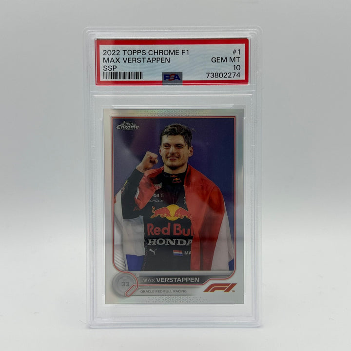 PSA 10 -  Max Verstappen #1 - SSP - Image Variation