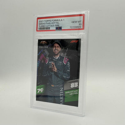 PSA 10 - /250 Sebastian Vettel - Fire Card