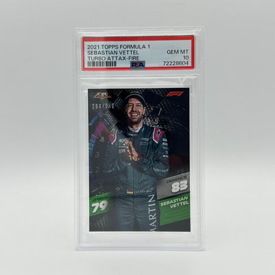 PSA 10 - /250 Sebastian Vettel - Fire Card