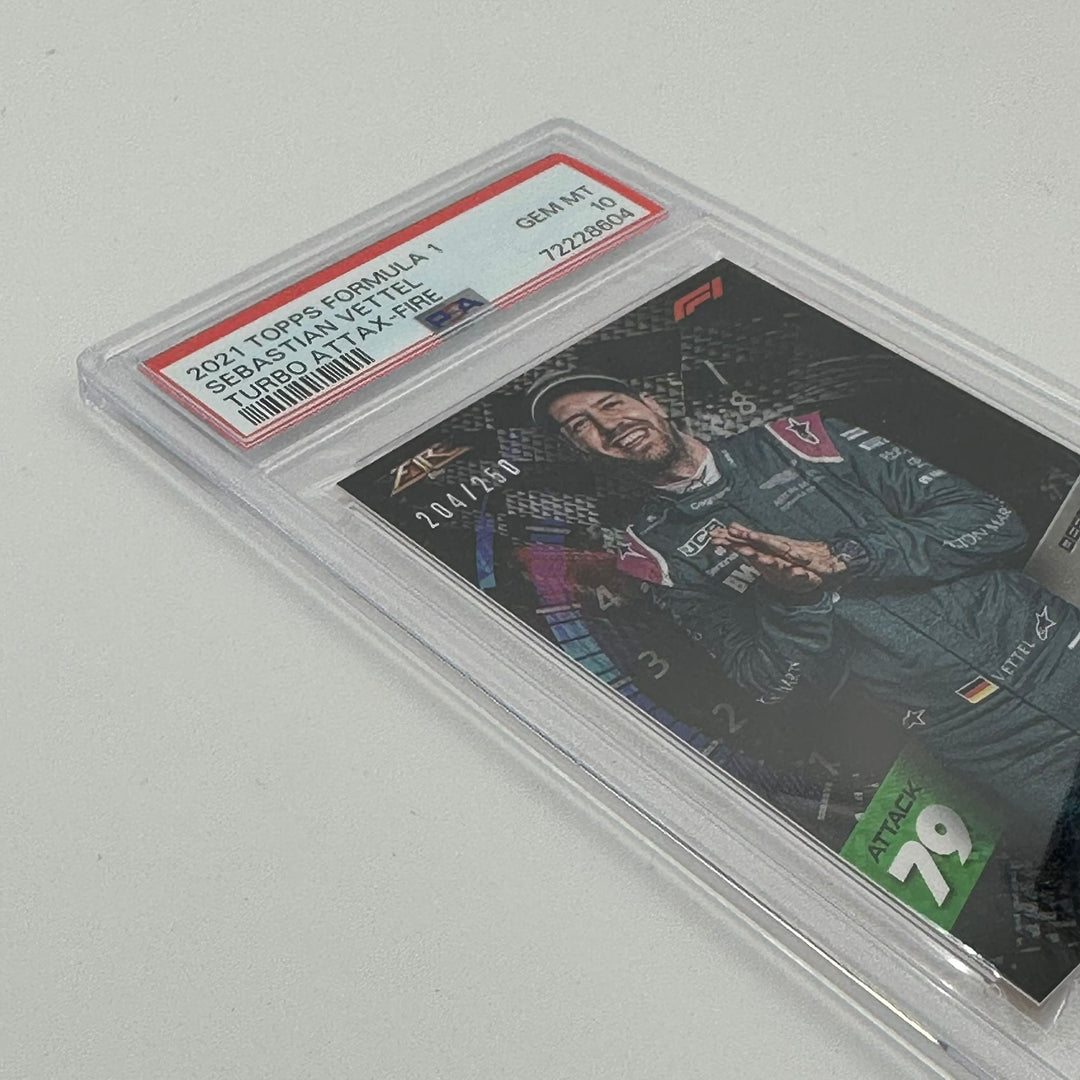 PSA 10 - /250 Sebastian Vettel - Fire Card