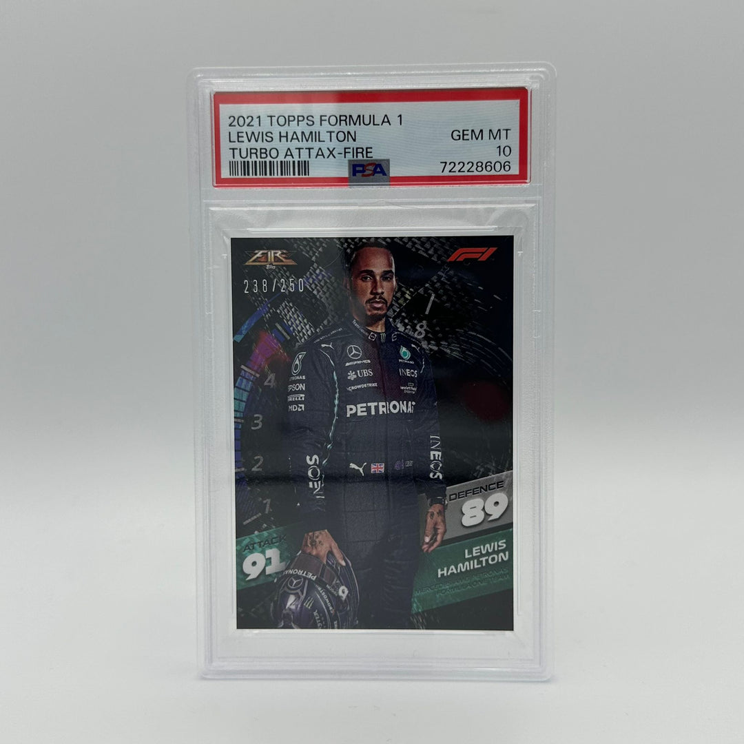 PSA 10 - /250 Lewis Hamilton - Fire Card - POP 22