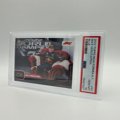 PSA 10 - 04/10 Max Verstappen - 2022 F1 Drivers' World Champion #61