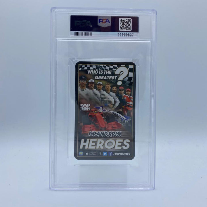 PSA 8 - MAX VERSTAPPEN -  0 WINS - TOP TRUMPS - 2016 GRAND PRIX HEROES