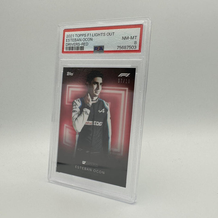 PSA 8 - 07/10 Esteban Ocon - Drivers - Red Parallel