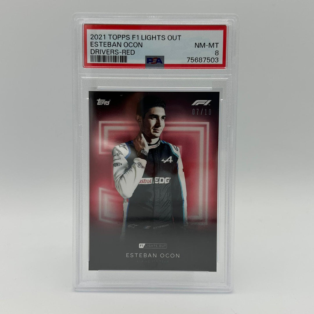 PSA 8 - 07/10 Esteban Ocon - Drivers - Red Parallel