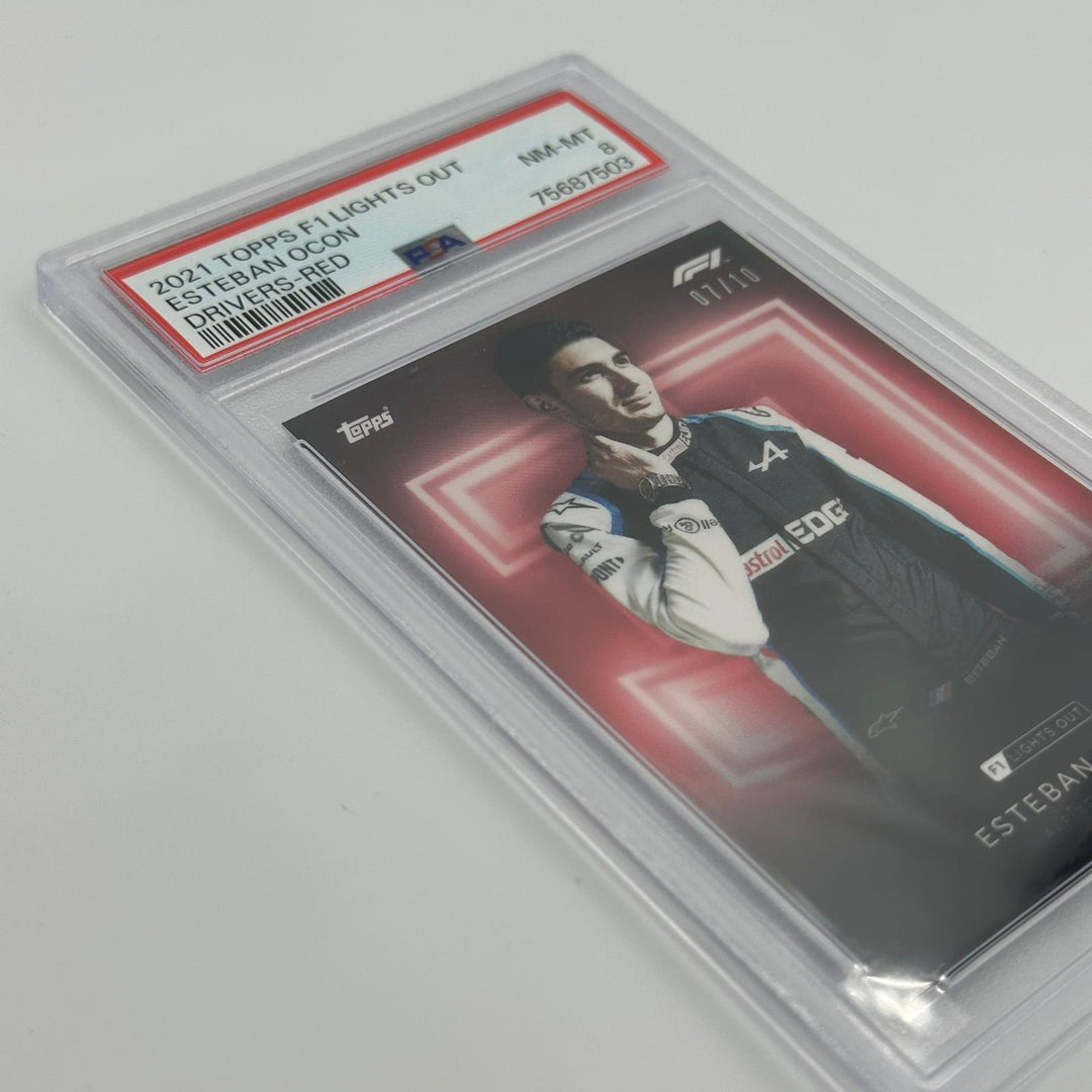 PSA 8 - 07/10 Esteban Ocon - Drivers - Red Parallel