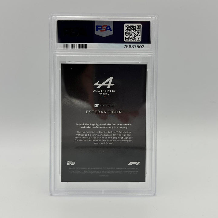 PSA 8 - 07/10 Esteban Ocon - Drivers - Red Parallel