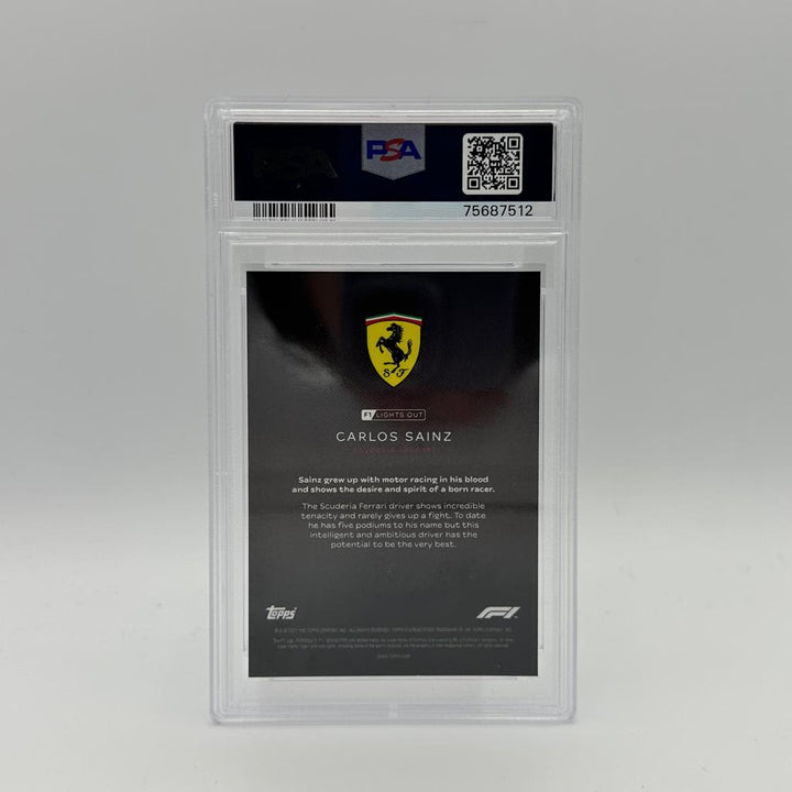 PSA 8 - 08/10 Carlos Sainz - Drivers - Red Parallel