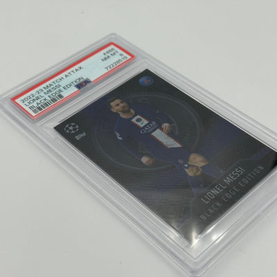PSA 8 - Lionel Messi #466 - Black Edge Edition